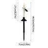 Waterproof Solar Candle Light Flameless With Candlesticks Holders Solar Garden Light Dual-purpose LED Candles LED Solar Lamp