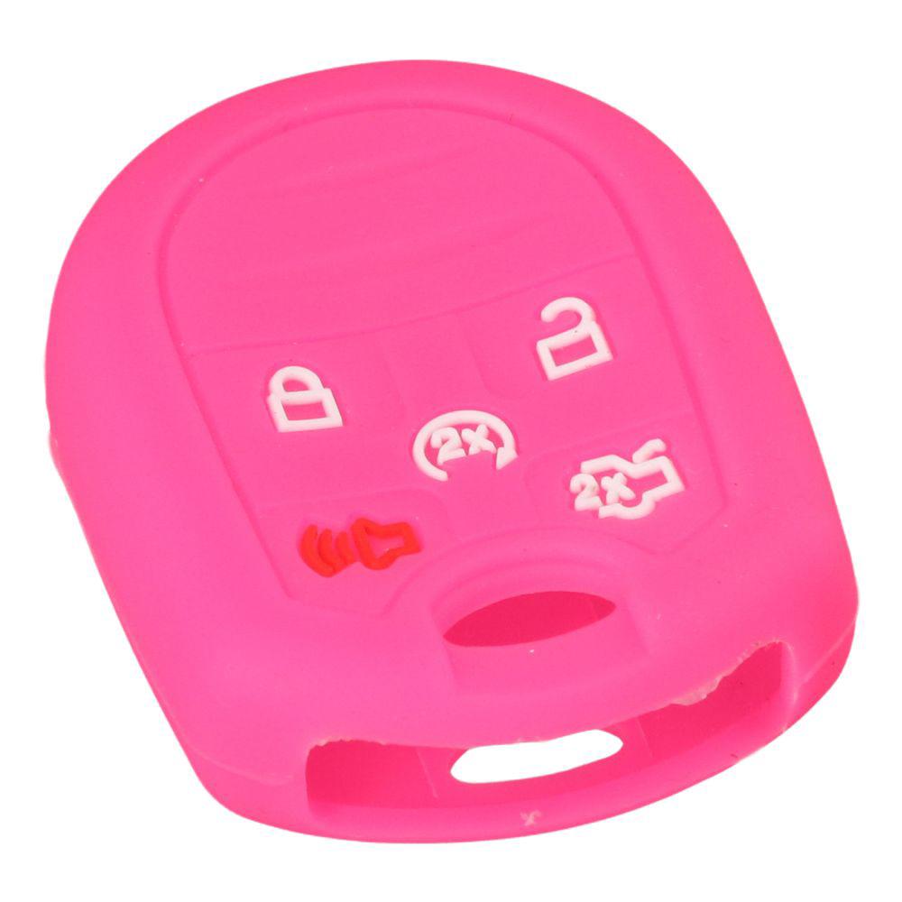 Silicone Silicone Case 4/5 Buttons Car Key Box Accessories Car Key Cover for Ford Car