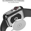 Закаленное стекло+чехол для Apple Watch 10 46 мм Матовый жесткий ПК бампер Защитная пленка для экрана Чехол iWatch series 10 42 мм Аксессуары