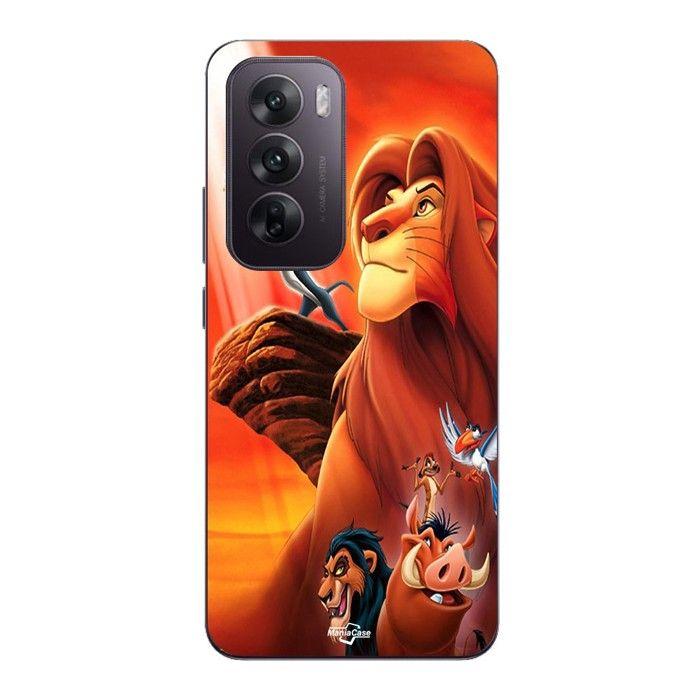 Coque Pour Oppo Reno 12 5g Le Roi Lion film Disney Simba Nala Mufasa Maniacase