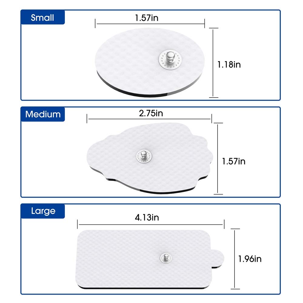 Электростимуляционные пластыри электроды для ТЭНС акупунктуры физиотерапевтического аппарата ЭМС стимулятор нервов и мышц для похудения