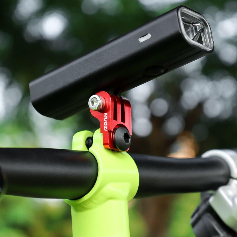 Aluminium Zinc Zinc Alloy Bike Front Light Bracket Front Lamp Code Meter Holder Folding Bike MTB Road