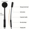 Long Handle Silicone Body Brush Double-Sided Exfoliating Brush Bath Back Scrubber  Bath Time