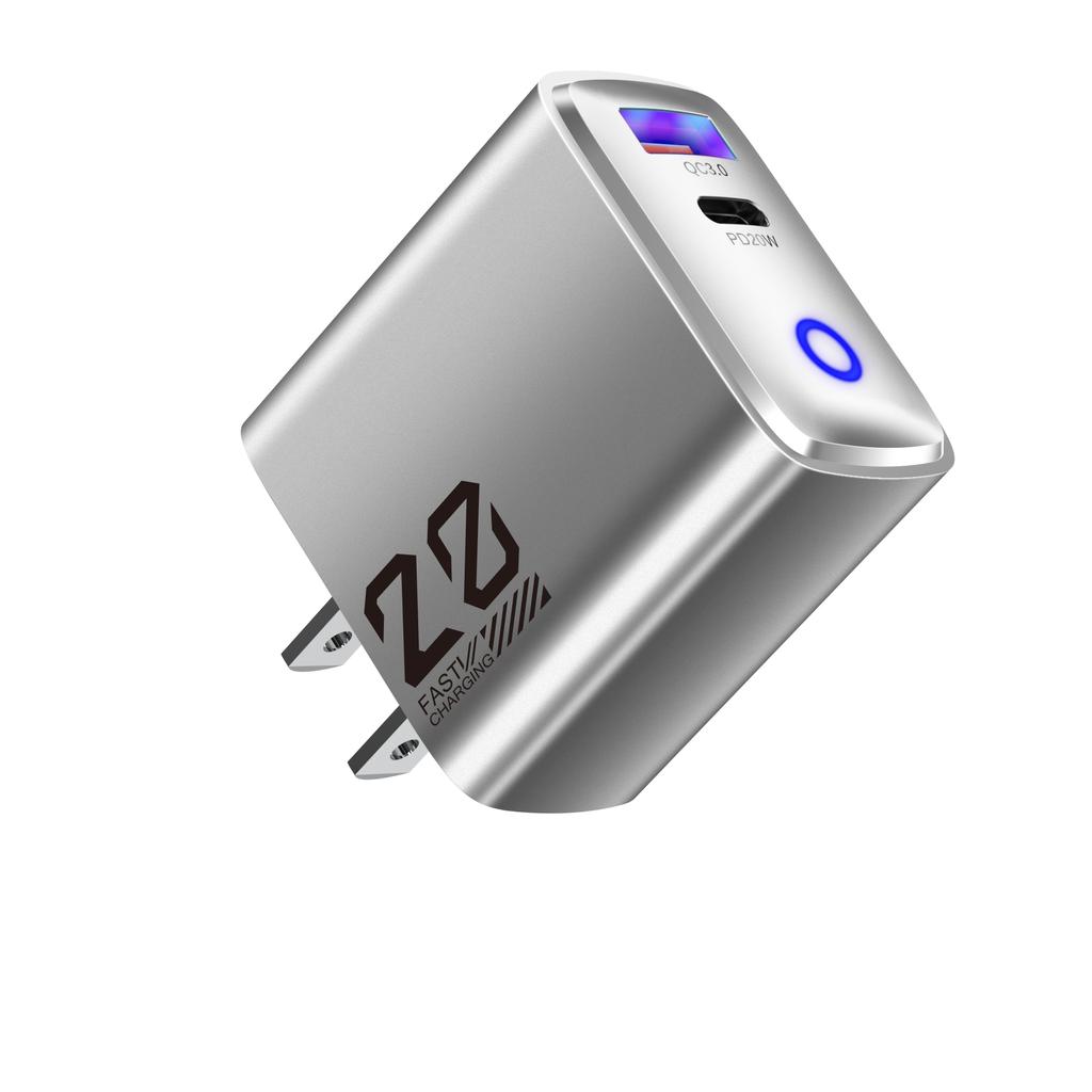 20 Вт USB-зарядное устройство для путешествий USB C Type C с быстрой зарядкой, вилка EU US, адаптер для быстрого зарядного устройства для iPhone, Samsung, Xiaomi QC3.0