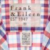 Frank&Eileen Check Pattern Long Sleeve Skipper Type Shirt XS Women Used
