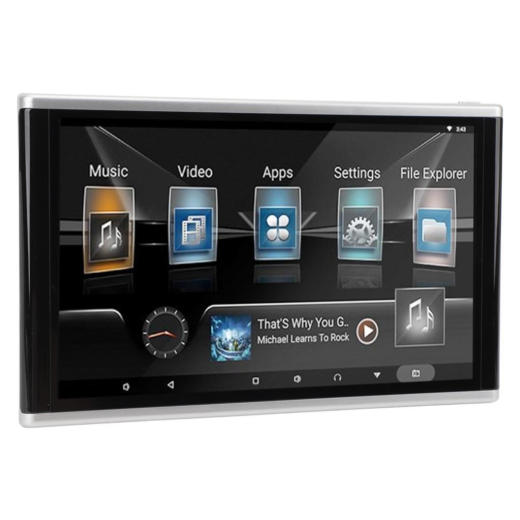 4K 10,1-дюймовый планшет-монитор для подголовника для заднего сиденья, IPS сенсорный экран для Android 11, ТВ-мониторы для заднего сиденья для автомобиля