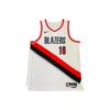 Памятная майка NBA Player Edition Blazers Yang Hansen 16 Домашняя трикотажная с логотипом Баскетбольная майка Мужская майка CW3388-100