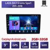 2 Din 9 "Android для LADA Granta Sport 2011-2018 автомобильный радиоприемник мультимедийный плеер GPS-навигация Carplay Wi-Fi авто стерео 2 + 32 ГБ