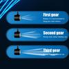 Adjustable Strong Wind Portable Neck Fan With Bladeless Design USB Rechargeable Wearable Fan Brushless Silent Motor Foldable Design 360 Cooling