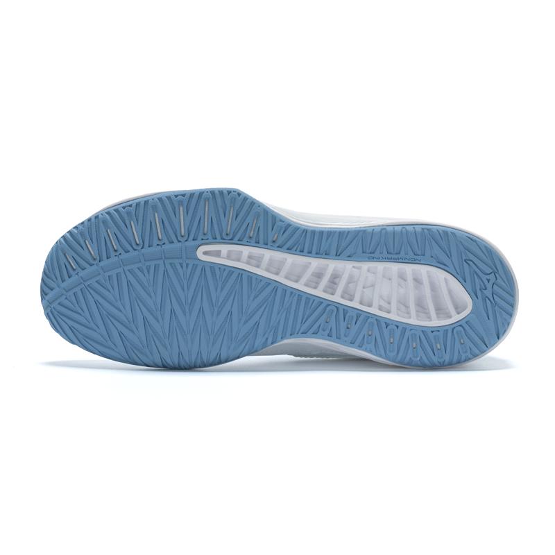 Mizuno Lightning Star Z7 Jr. Модные нескользящие кроссовки для тренировок с низким верхом, унисекс, ледниково-голубые V1GD230397