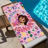 D-dora милое E-explorer Полотенце Пляжное Быстросохнущее Мягкое Бассейн Полотенца Подарок для Путешествия Спортзал Душ Кемпинг спорт