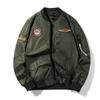 Outdoor Men's Reversible Trendy Flight Suit Jacket Bomber Jacket Plus Size Men's Clothing