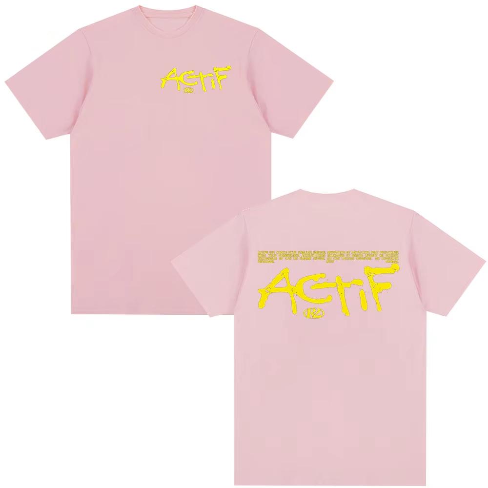 Rapper R2 Actif Album 2026 T Shirts Mens Women Clothing Casual pure Cotton Tshirt Fashion Harajuku Short Sleeve Streetwear