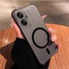 Самодельный магнитный кольцевой желе-чехол для Xiaomi Redmi 13X 13 4G POCO M6 F6 Защита от падения с подушками безопасности по углам