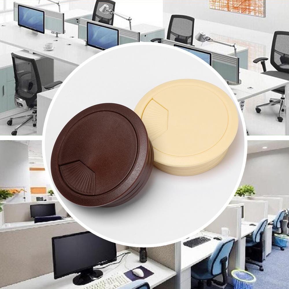 Computer Desk For Home Office Line Hole Cover Table Grommet Wire Storage Rack Cable Hole Cover