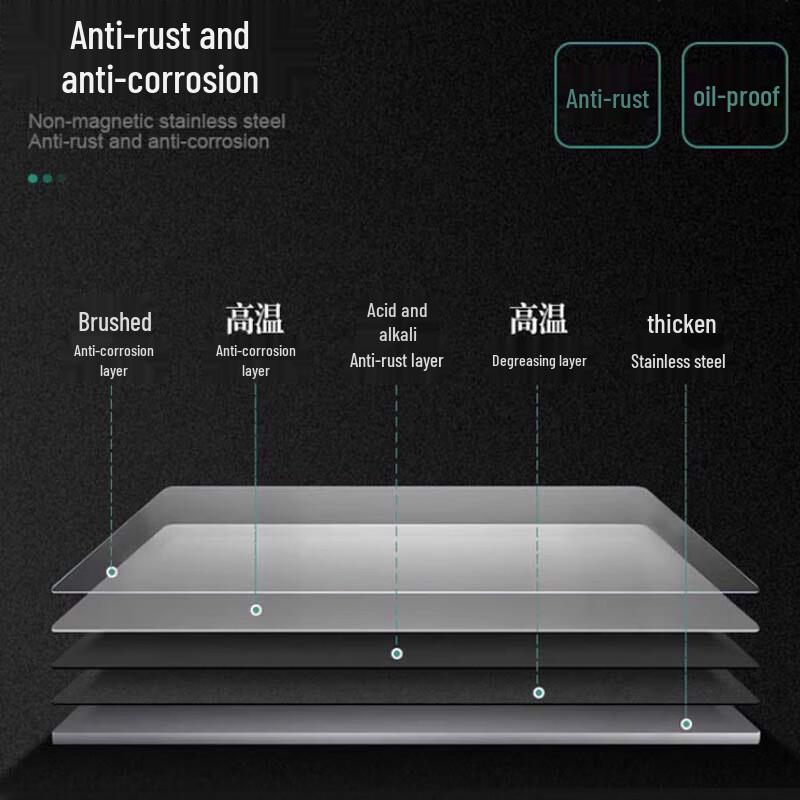 Thickened Stainless Steel Single Sink with Platform