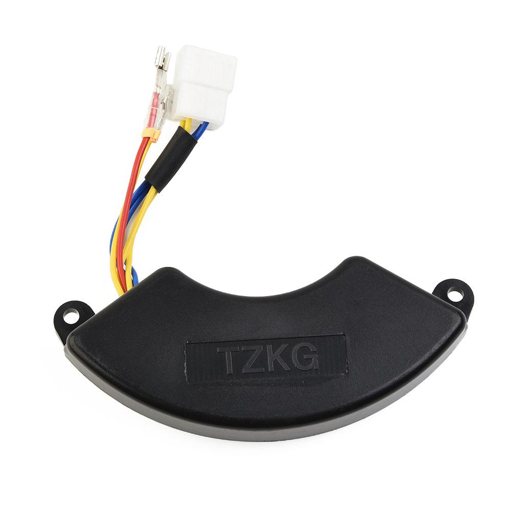 Запчасти для генератора Регулятор Оборудование для освещения 7 кВт 8 кВт AVR Автоматический Для дизельного генератора Регулятор напряжения Полумесяц