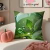 Irish Traditional Holiday Art St Patricks Day Cushion Cover Pillowcase Short Plush Invisible zipper Room Sofa Cushion Cover