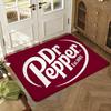 Dr Pep-per Floor Mat Soft Thickened Absorbent Non-Slip Bedroom Living Room Door Mat Home Decor Flannel Rugs