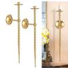 Настенные подсвечники длинные - Набор из 2 ретро подсвечников для украшения столовой, гостиной, офиса, ванной комнаты