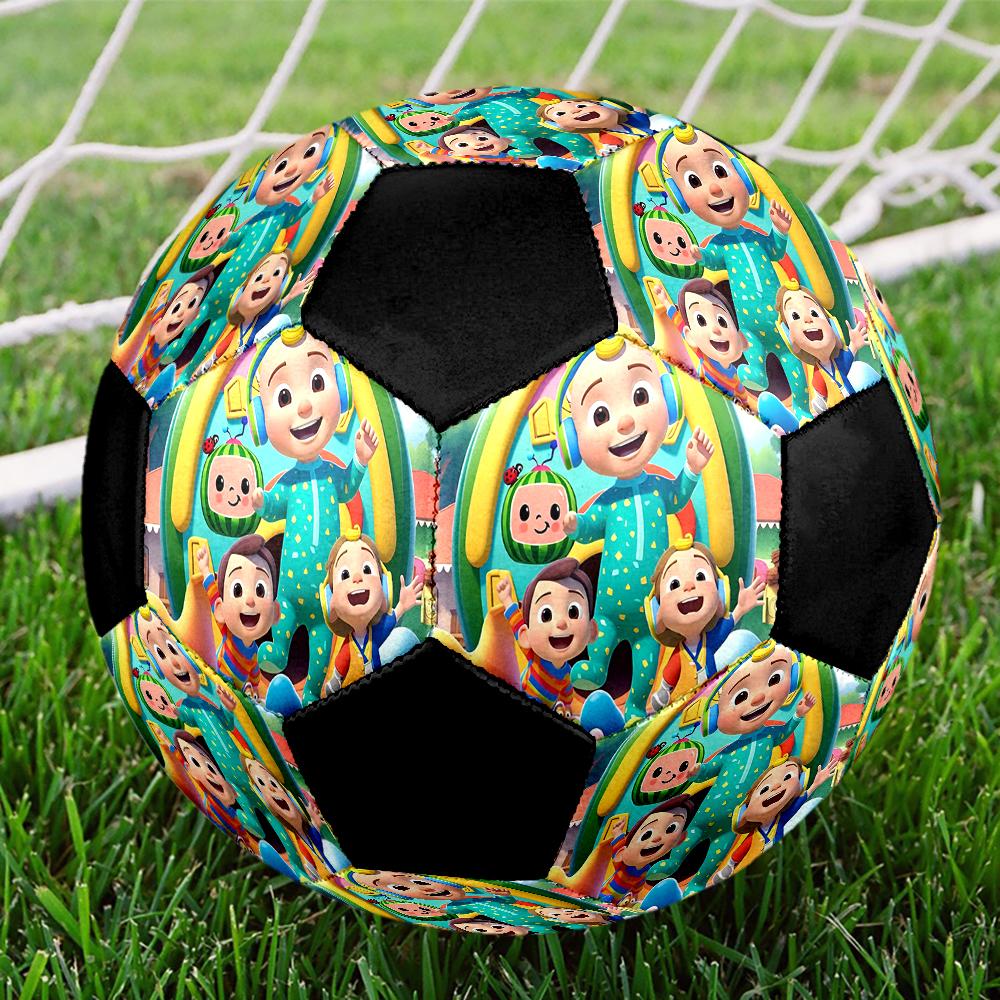 Cocomelon Theme Size 5 Soccer Ball, Suitable for Both Indoor and Outdoor Matches, a Gift Suitable for Everyone.