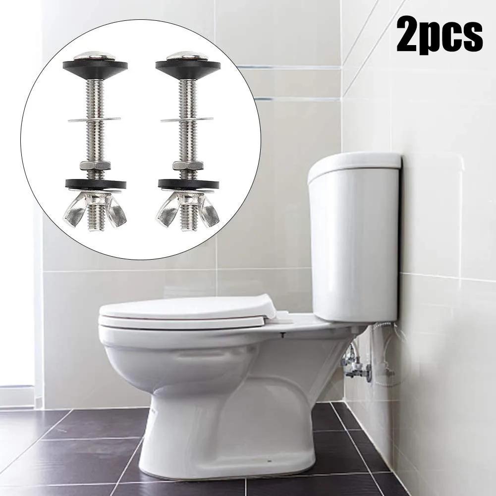 Новый комплект болтов для бачка унитаза, бачка к унитазу, унитаза WC, 100% новый, болты из нержавеющей стали 304, чаша, близкое соединение