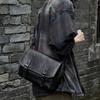 Single-shoulder Bag, Crossbody Messenger Bag, Men's Trendy and Versatile Pu Leather Backpack, Casual Crossbody Bag