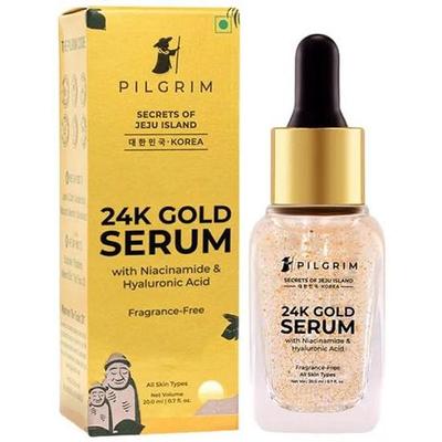Сыворотка для лица Pilgrim 24K Gold с ниацинамидом и гиалуроновой кислотой 20 мл