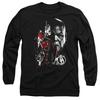 Daredevil Unisex Adult Born Again Kingpin Faces Long-Sleeved T-Shirt