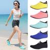 Резиновые Толстая Подошва Пляжные Носки Обувь Мужская и Женская Дайвинг Снорклинг Бродячая Обувь для Плавания Нескользящая Защита от Порезов Мягкое Дно Босиком Йога Обувь для Быстрого Течения