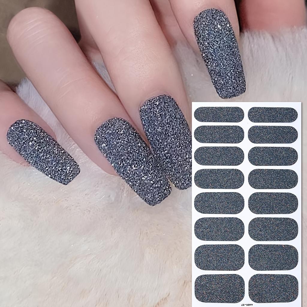 2025 Новые гелевые наклейки для ногтей без клея Водонепроницаемые матовые накладные ногти для женщин