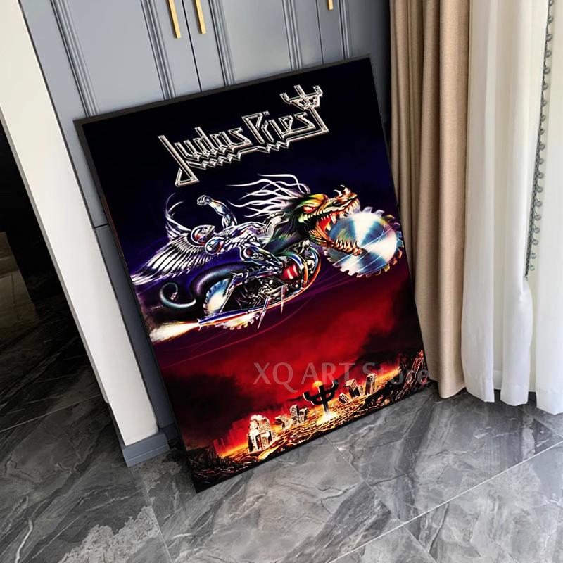 Современный Judas Priest-плакат «Защитники веры», настенное искусство, холст, постеры, украшение, художественный постер, подарок, семейная картина для спальни