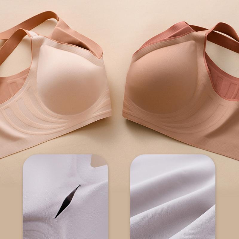 Новое сексуальное женское белье из латекса с градиентом, женский вегетарианский мышечный комплект без стального кольца, цельный спортивный жилет без шрамов, бюстгальтер