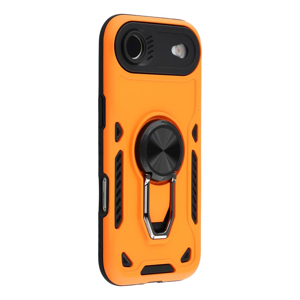 For iPhone 17 Air Case with Kickstand Shockproof TPU+PC Phone Back Cover