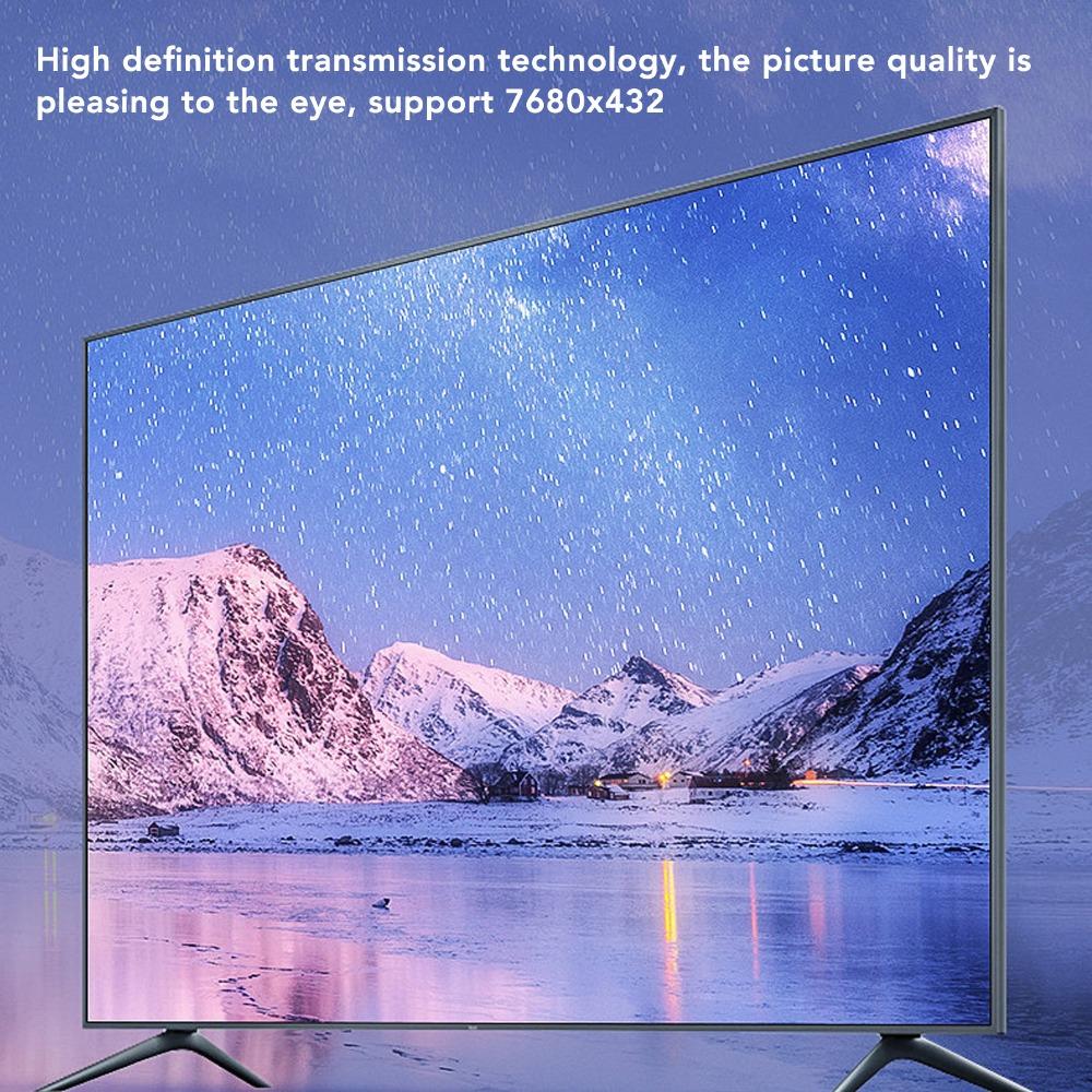 2PCS with LED indicator light High Resolution Converter Video Adapter  Ultra HD Display