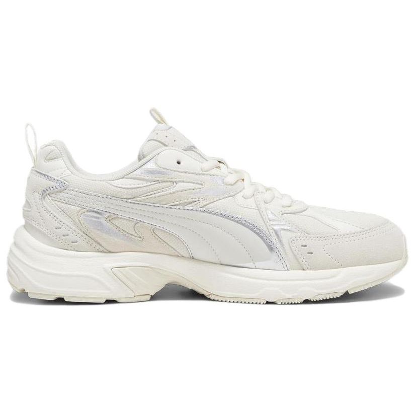 Puma Milenio Tech Замша Унисекс Альпийский Снег Серо-Дымчатый Морозный Слон 393489-03