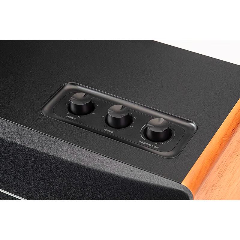 EDIFIER D12 Wooden Desktop Bluetooth Speaker