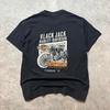 Черная хлопковая футболка Harley Davidson #bikerstyle Унисекс