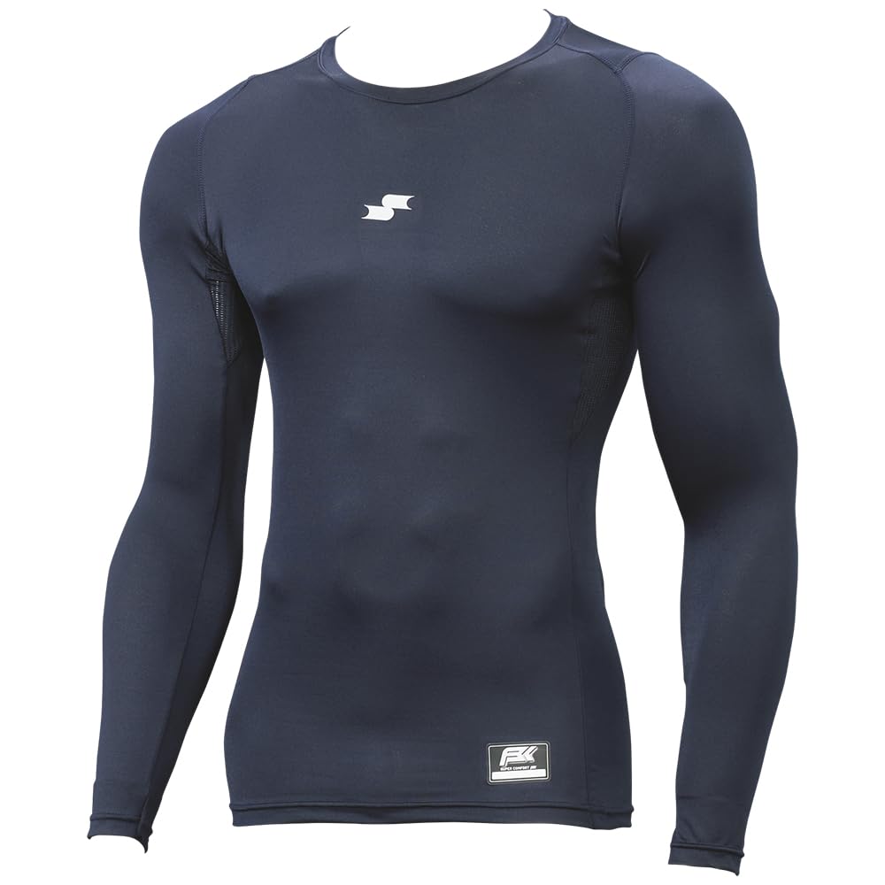 SSK SCB024LL Low Neck Long Sleeve Fitted Undershirt SC