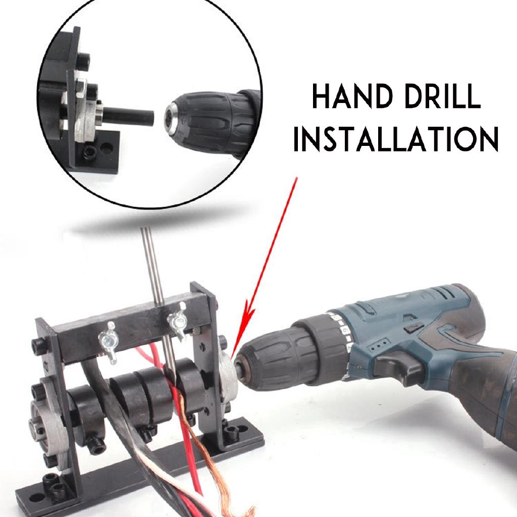Manual Wire Cable Stripping Peeling Machine Cable Scrap Recycle Copper Wire Stripper For 1-30mm Wire