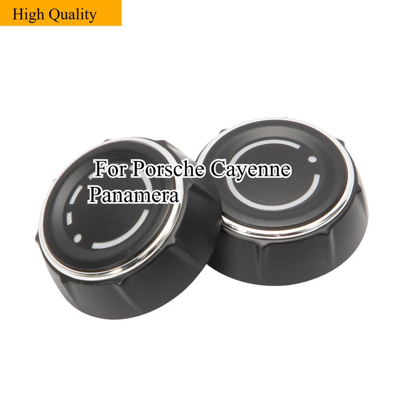 97064293001 For Porsche Cayenne Panamera Cayman Boxster Car Center Console Audio Volume Knob Cover CD Control Switch 97064292901