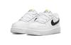 Nike Air Force 1 LV8 Повседневные Скользкие, Износостойкие, Дышащие Низкие Кеды для Скейтборда Белый Черный Желтый DM4254-100