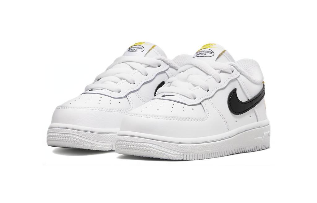 Nike Air Force 1 LV8 Повседневные Скользкие, Износостойкие, Дышащие Низкие Кеды для Скейтборда Белый Черный Желтый DM4254-100