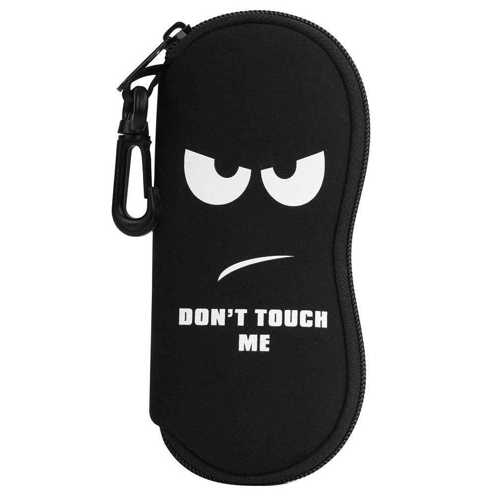 Soft Sunglasses Case Durable Zipper Glasses Pouch Fashion Neoprene Eyeglass Case for Men and Women