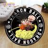 Круглый мультяшный японский элемент домашнего искусства, мягкий противоскользящий коврик, компьютерный стул, детский игровой коврик, напольный коврик, декоративный ковер