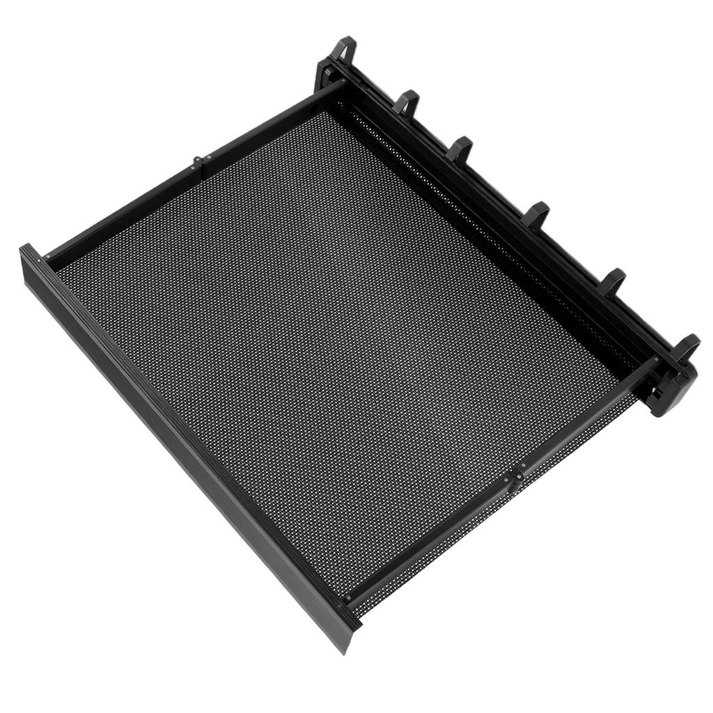 Выдвижная сушилка для белья с шаблоном для настенного крепления, сетчатая дышащая платформа, алюминиевая прачечная