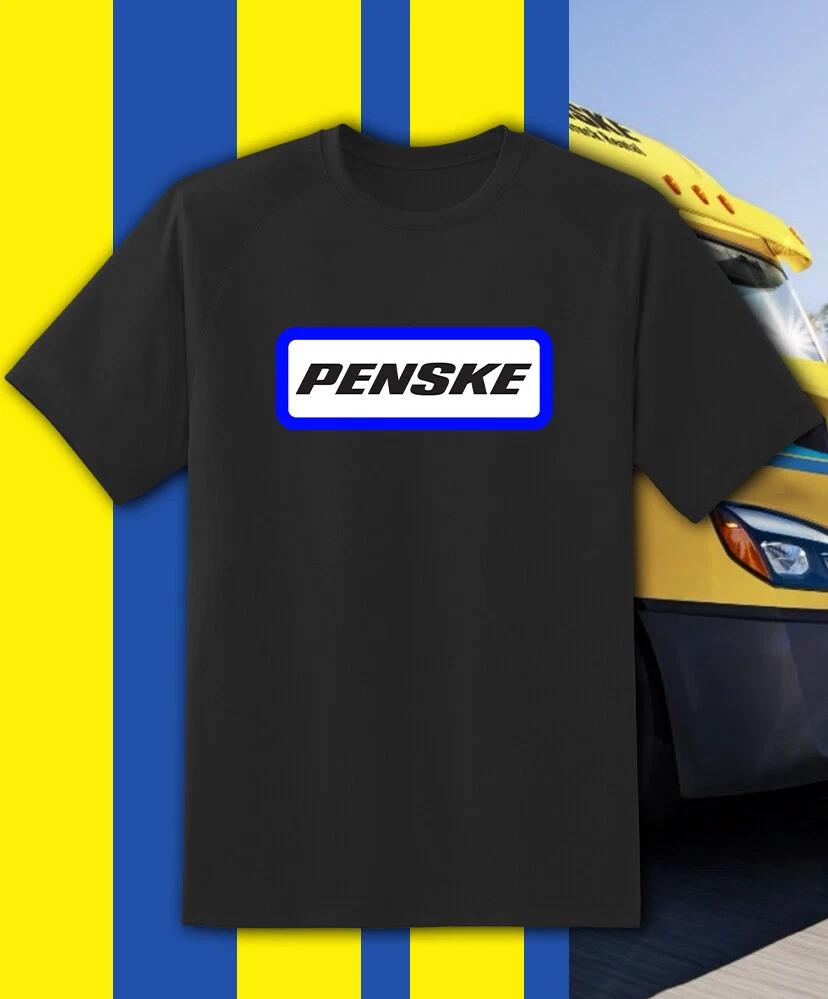 Автомобильная футболка Penske Trucking Быстрая доставка!