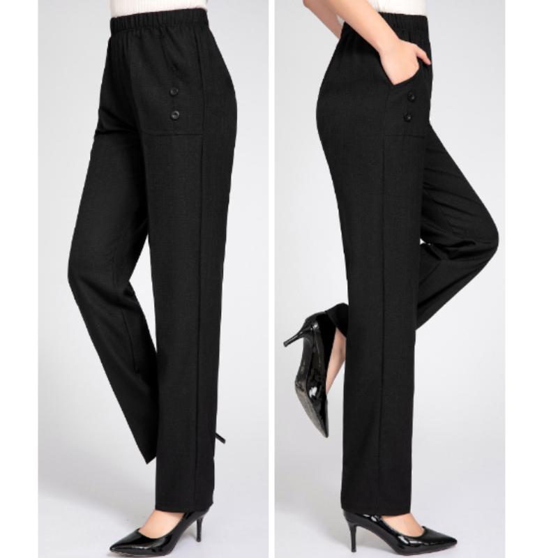 Женские весенние повседневные удобные брюки из хлопка и льна, модные белые, бежевые женские свободные и прямые брюки