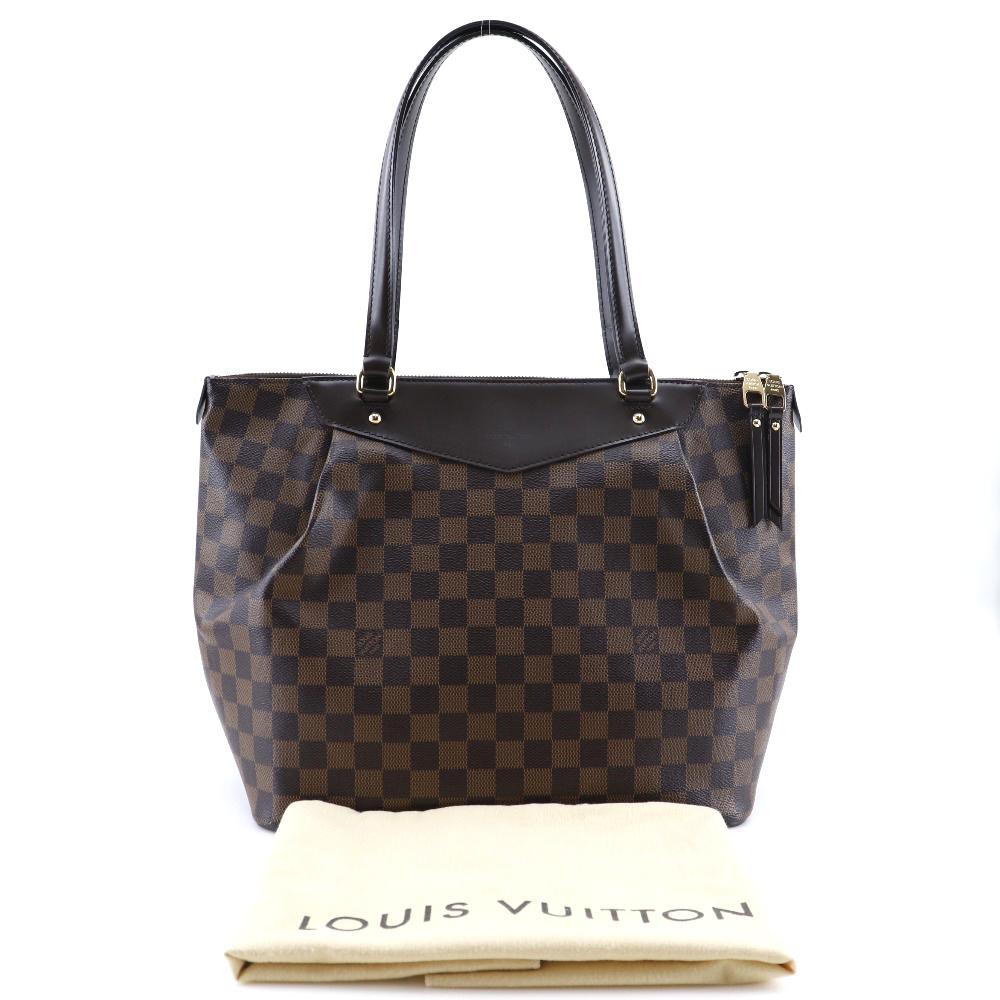 Louis Vuitton Сумка-тоут Westminster GM N41103 Коричневая канва Damier Женская Б/у