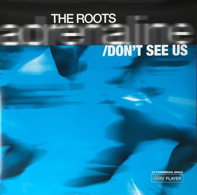 12-дюймовая пластинка ROOTS - Adrenaline / Don't See Us MCA1255514 MCA Records 1998 США Рэп и Хип-Хоп/R&B Б/у